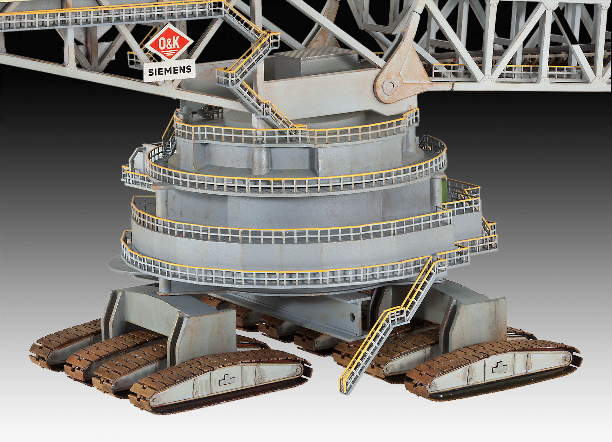 Bucket Wheel Excavator Schaufelradbagger 289 Model Set model