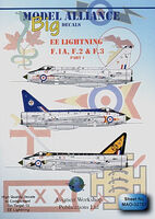 BAC/EE Lightning F.1A, F.2 and F.3 Part 1 (4 schemes)