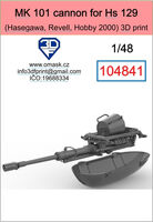 MK 101 Cannon For Hs 129 (For Hasegawa, Revell, Hobby 2000) - Image 1