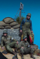 US Navy Corpsmen & Signalman Utah beach, Normandy 1944