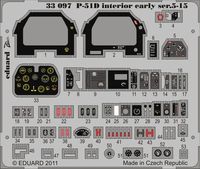 P-51 D Mustang - Interior early ser.5-15 S.A. TAMIYA - Image 1