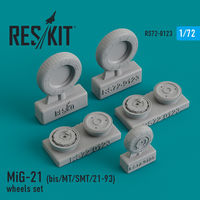 MiG-21 (bis/MT/SMT/21-93) wheels set - Image 1