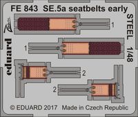 SE.5a seatbelts early STEEL   EDUARD