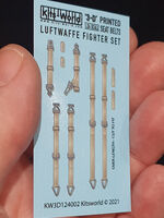 Focke-Wulf Fw-190 and Messerschmitt Bf-109 Seat Belts (for Airfix and Trumpeter kits)