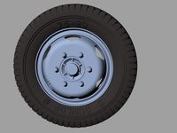 Opel Blitz Road Wheels Early (Commercial Pattern - Image 1