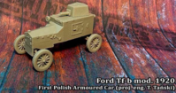 Ford Tf-b 1920 Polish armoured car