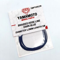 Braided Hose Line Dark Blue 1,0mm / 1m - Image 1