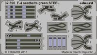 F-4 seatbelts green STEEL - Image 1