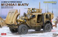 U.S MRAP All Terrain Vehicle M1240A1 M-ATV (with full interior)