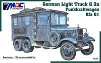 German Light Truck G3a Funkkraftwagen Kfz 61 Radio Car - Image 1