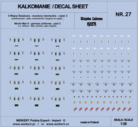 Mundury niemieckie - patki, naramienniki, insygnia na czapki - HEER - ver.3 - vol.27