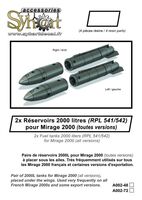 2000L Fuel Tanks For Mirage 2000 (RPL 541 and 542) - Image 1