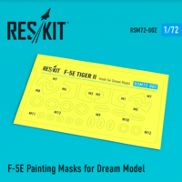 F-5E Tiger II Painting Masks for Dream Model kit