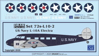 Lockheed L-10 A Electra - US Navy Decals - Image 1