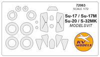 Su-17 / Su-17M / Su-20 / S-32MK (MODELSVIT) + wheels masks