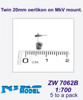 Twin 20mm oerlikon on MkV mount 5 to a pack - Image 1