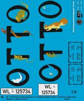 VW Kbelwagen Markings Of Pilot Fighter Aces H. J. Marseille - Image 1