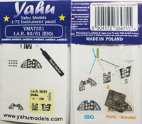 IAR-80 / IAR-81 C - Pre-Painted Instrument Panel (for IBG Models kits) - Image 1