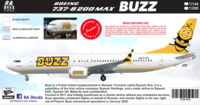 BUZZ BOEING 737-8 MAX