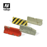 Damaged Concrete Barriers - Image 1