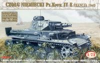 Niemiecki czog Pz.Kpfw. IV E Francja 1940