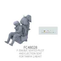 F-35A/B/C Seated Pilot And Ejection Seat #8 (For Tamiya Kit) - Image 1