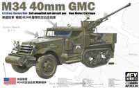 M34 40mm GMC U.S. Army Korean War - Self-Propelled Anti-Aircraft Gun