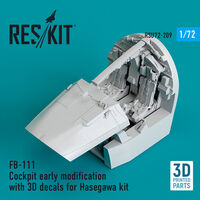 FB-111 Cockpit Early Modification With 3D Decals For Hasegawa Kit - Image 1