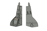 Macchi Veltro - Landing Gear (designed to be used with Italeri kits) - Image 1