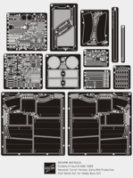 Pz.Kpfw.VI Ausf.B KING TIGER Henschel Turret Version, Early/Mid Production (Full Detail Set for Hobby Boss Kit)