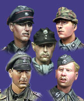 WSS Panzer Crew Heads Set #1