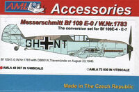 Messerschmitt Bf-109 E-0 / W.Nr.1783 - Conversion set for Bf-109E-4 / E-7 Eduard and Tamiya kits