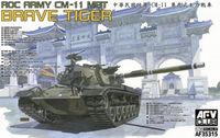 ROC ARMY CM-11 Brave Tiger (based on hull parts from AFV Club M60 kits with new M48 turret) - Image 1