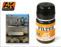 AK-071 Blue for panzer grey filter - Image 1